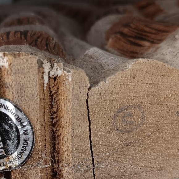 Boyds Collection Wood Carved Calico Cat signed J. Dudley - Picture 10 of 10